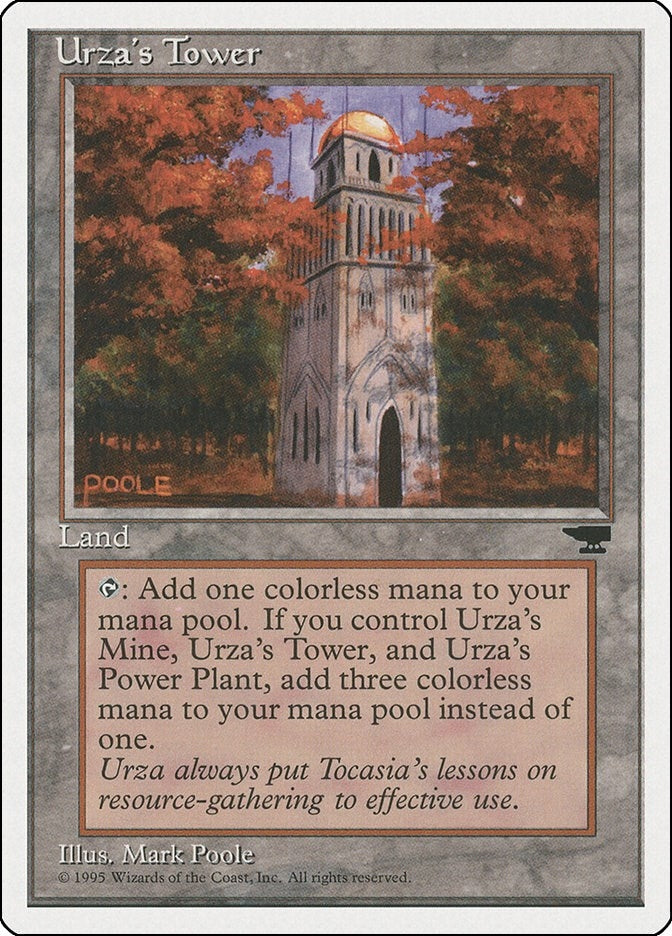 Image for Urza's Tower (Forest) - Magic: The Gathering