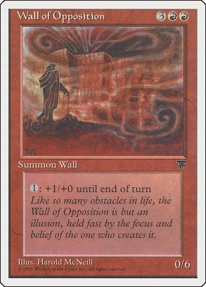 Image for Wall of Opposition - Magic: The Gathering
