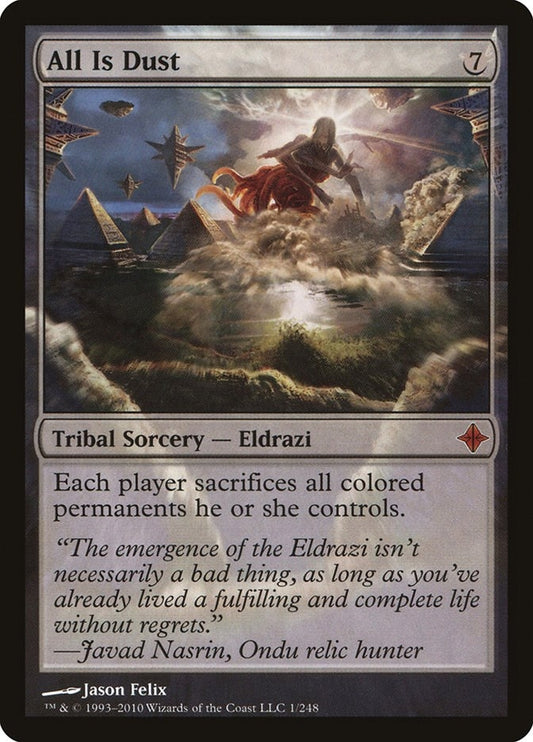 Image for All Is Dust (1) - Magic: The Gathering