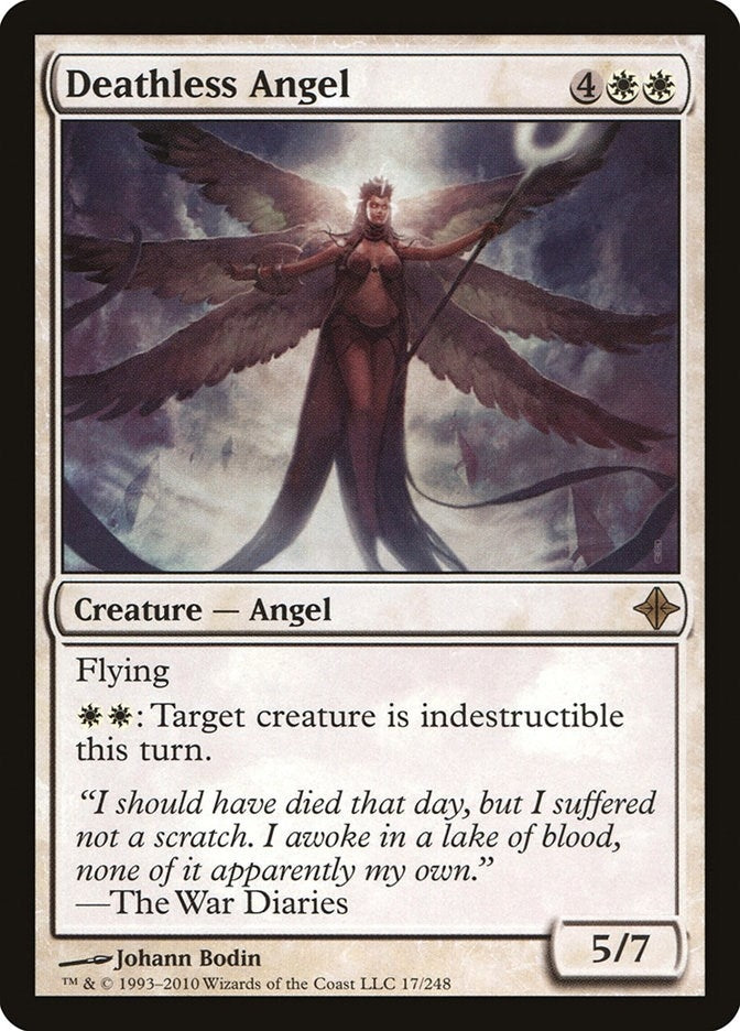 Image for Deathless Angel (17) - Magic: The Gathering