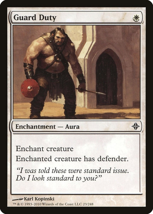 Image for Guard Duty (23) - Magic: The Gathering