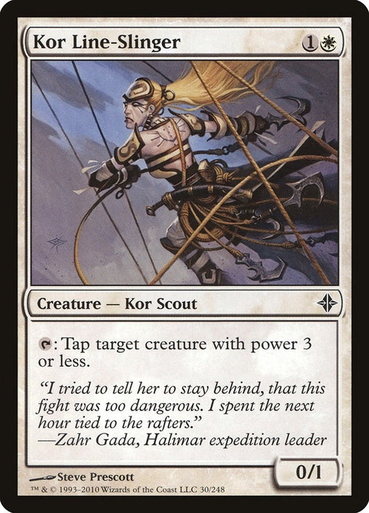 Image for Kor Line-Slinger (30) - Magic: The Gathering