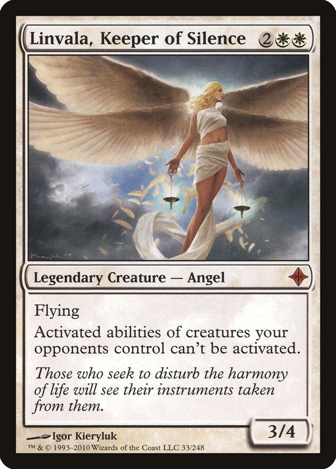 Image for Linvala, Keeper of Silence (33) - Magic: The Gathering