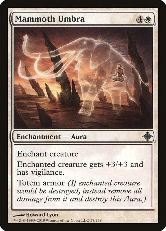 Image for Mammoth Umbra (37) - Magic: The Gathering