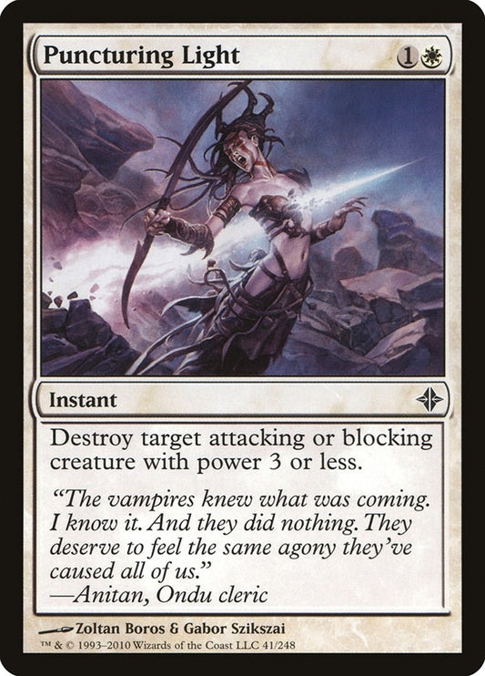 Image for Puncturing Light (41) - Magic: The Gathering