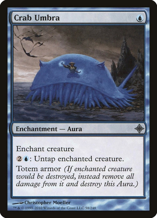 Image for Crab Umbra (58) - Magic: The Gathering
