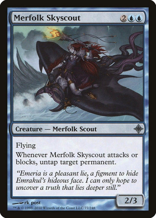 Image for Merfolk Skyscout (77) - Magic: The Gathering