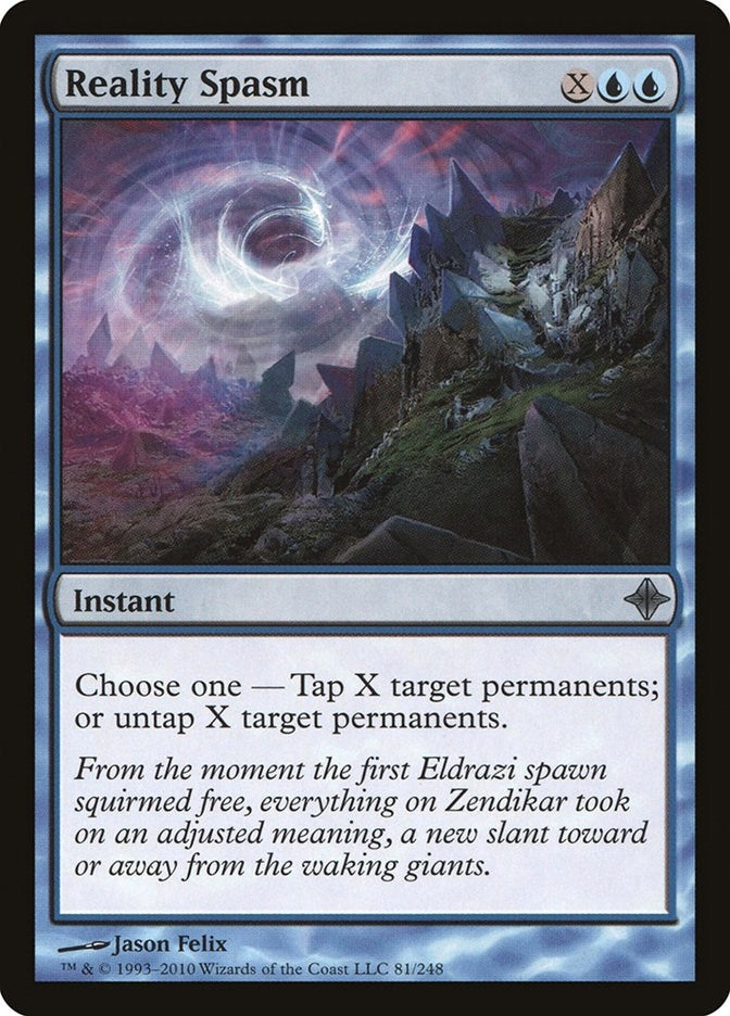 Image for Reality Spasm (81) - Magic: The Gathering