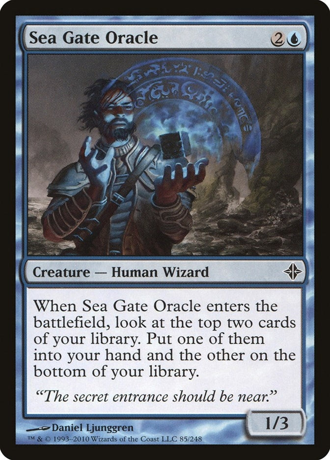 Image for Sea Gate Oracle (85) - Magic: The Gathering