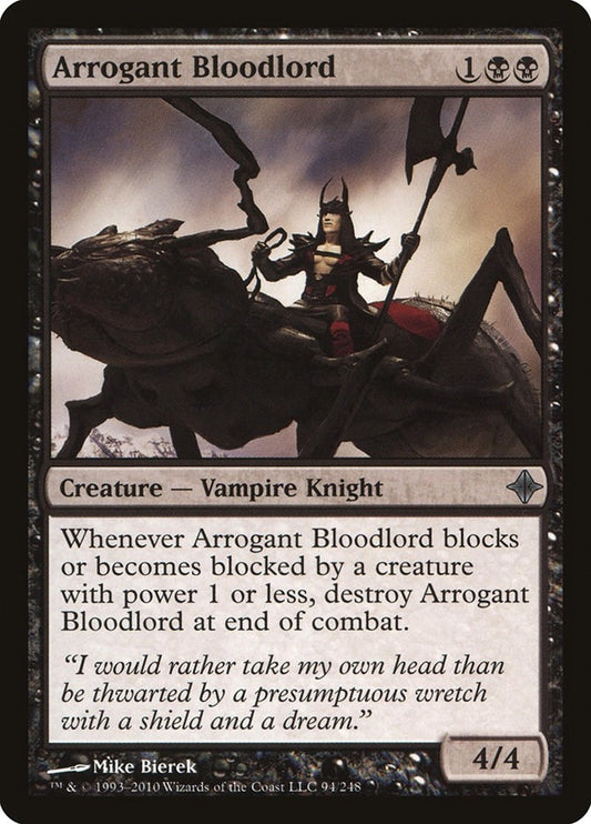 Image for Arrogant Bloodlord (94) - Magic: The Gathering