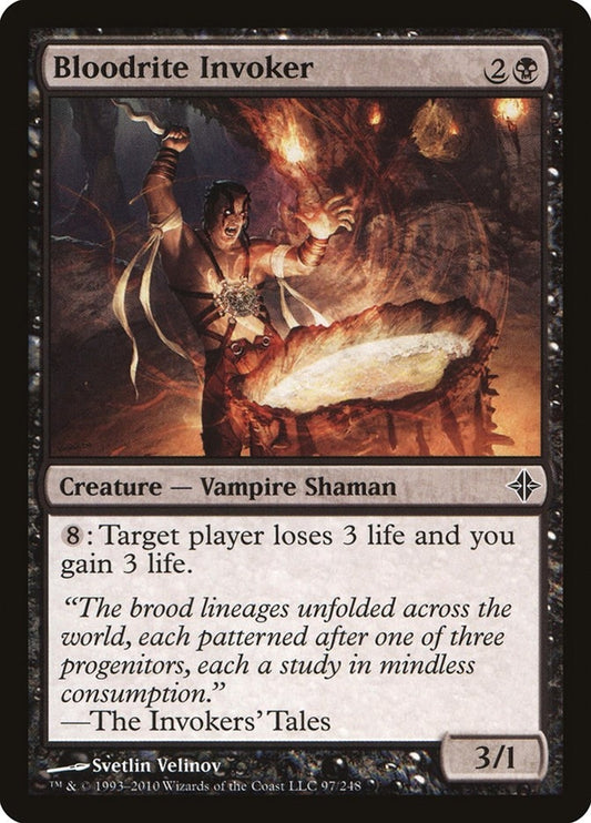 Image for Bloodrite Invoker (97) - Magic: The Gathering