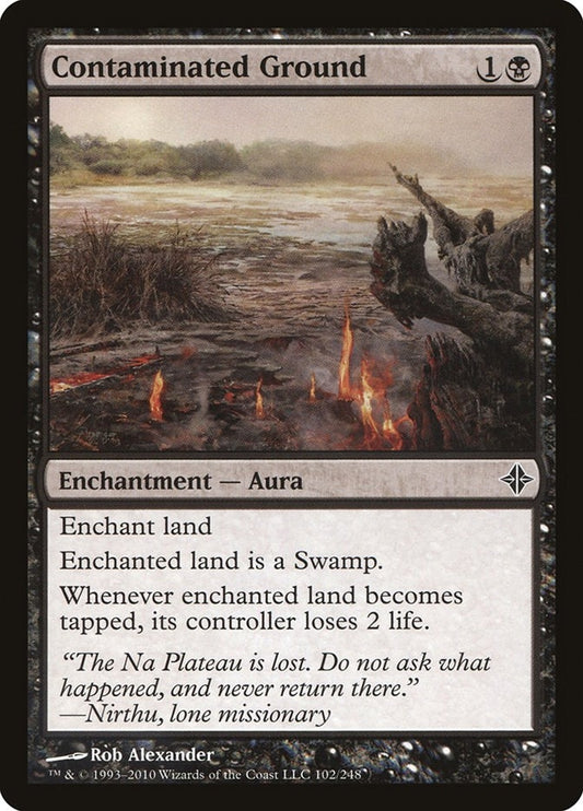 Image for Contaminated Ground (102) - Magic: The Gathering
