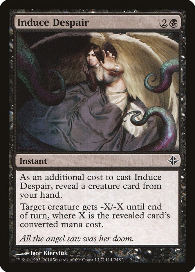 Image for Induce Despair (114) - Magic: The Gathering