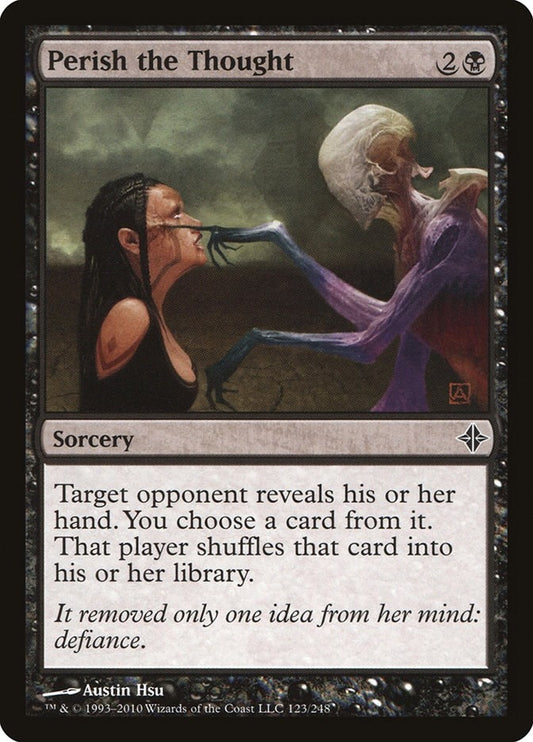 Image for Perish the Thought (123) - Magic: The Gathering
