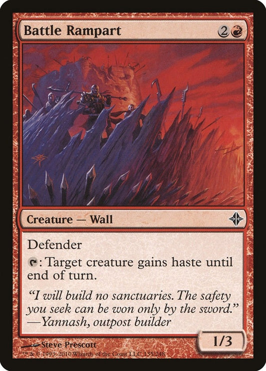 Image for Battle Rampart (135) - Magic: The Gathering