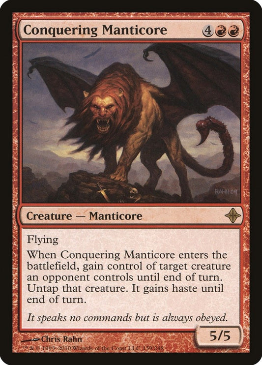 Image for Conquering Manticore (139) - Magic: The Gathering