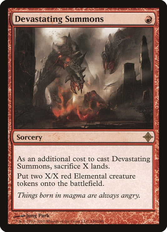 Image for Devastating Summons (140) - Magic: The Gathering