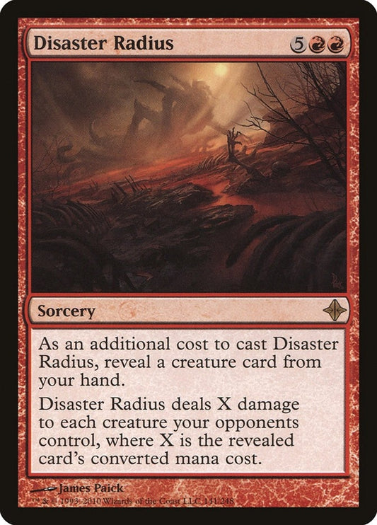 Image for Disaster Radius (141) - Magic: The Gathering