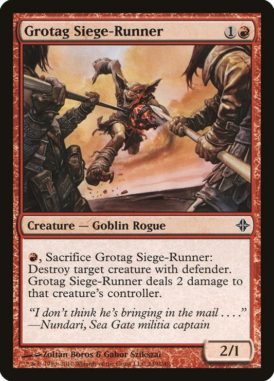 Image for Grotag Siege-Runner (149) - Magic: The Gathering