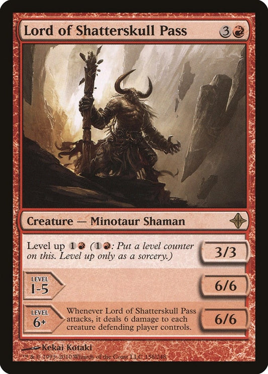 Image for Lord of Shatterskull Pass (156) - Magic: The Gathering