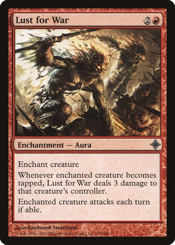 Image for Lust for War (157) - Magic: The Gathering