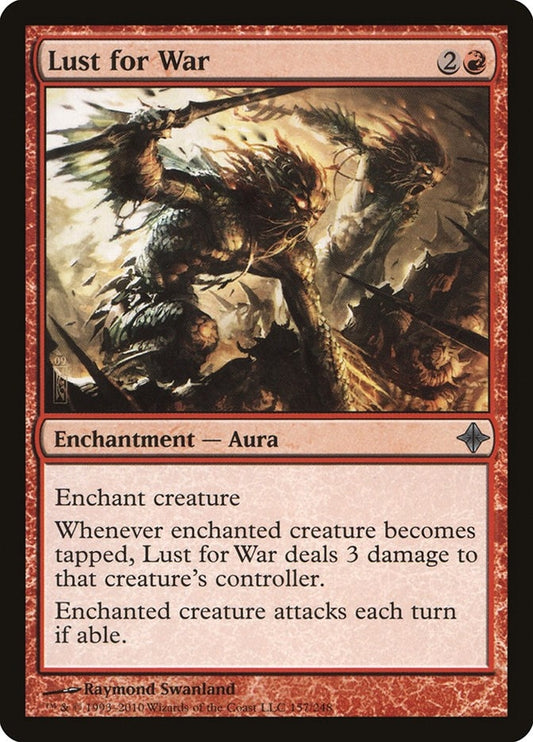 Image for Lust for War (157) - Magic: The Gathering