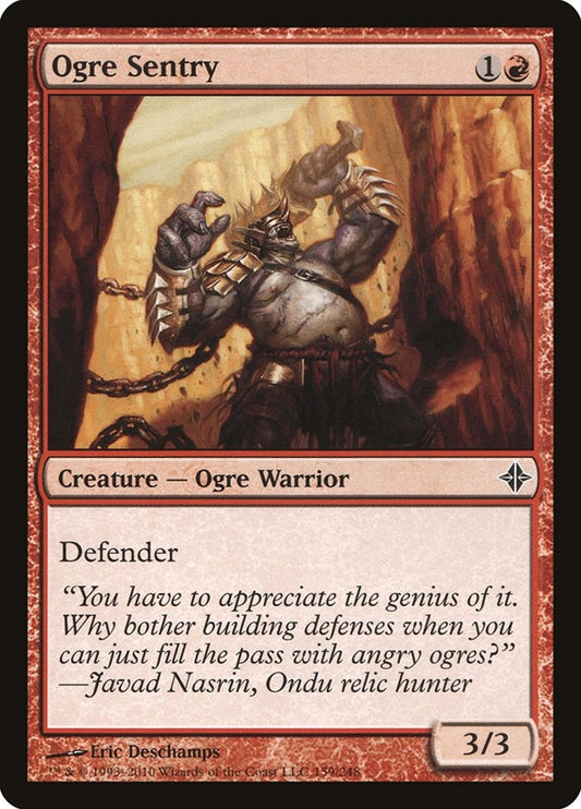 Image for Ogre Sentry (159) - Magic: The Gathering