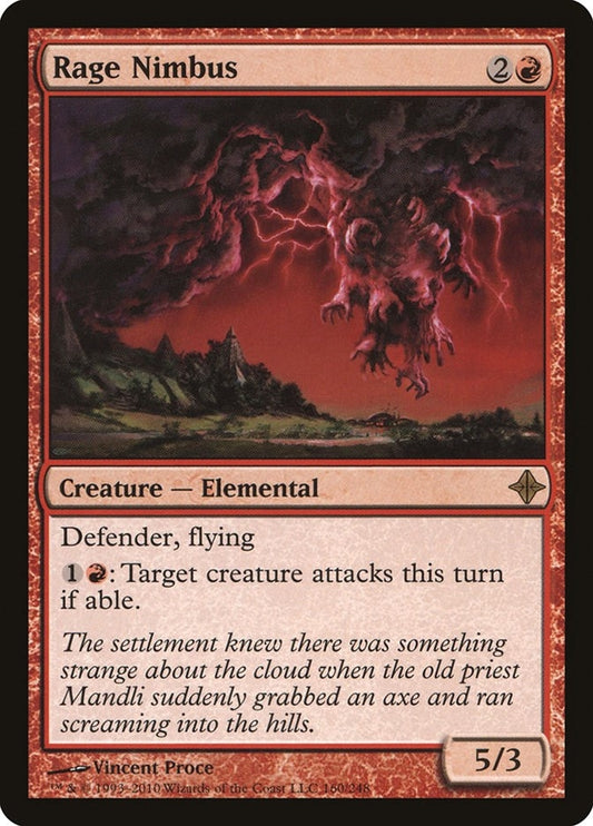Image for Rage Nimbus (160) - Magic: The Gathering