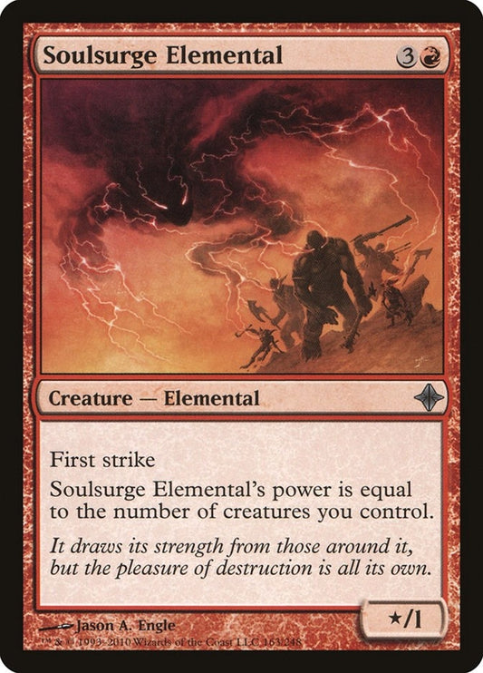 Image for Soulsurge Elemental (163) - Magic: The Gathering