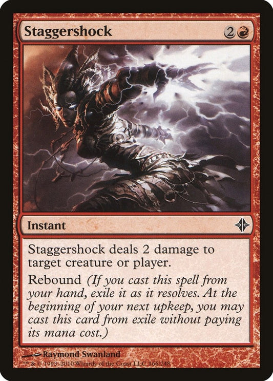 Image for Staggershock (166) - Magic: The Gathering