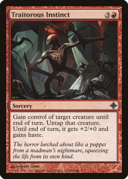 Image for Traitorous Instinct (168) - Magic: The Gathering