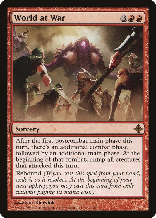 Image for World at War (172) - Magic: The Gathering