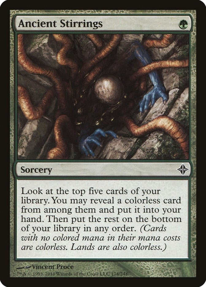 Image for Ancient Stirrings (174) - Magic: The Gathering