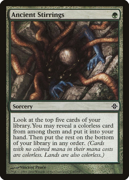Image for Ancient Stirrings (174) - Magic: The Gathering