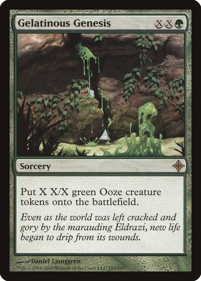Image for Gelatinous Genesis (183) - Magic: The Gathering