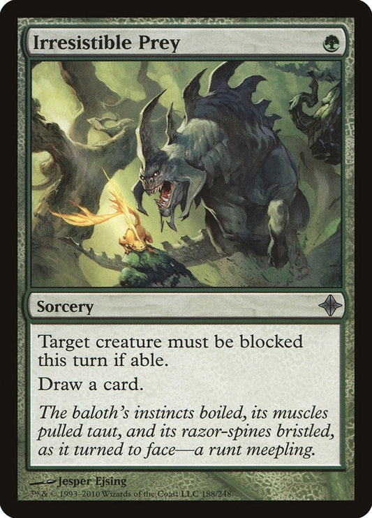 Image for Irresistible Prey (188) - Magic: The Gathering
