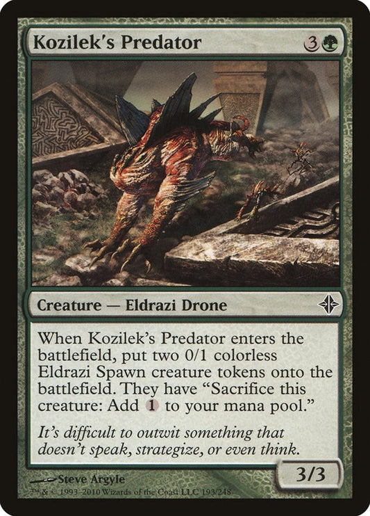 Image for Kozilek's Predator (193) - Magic: The Gathering