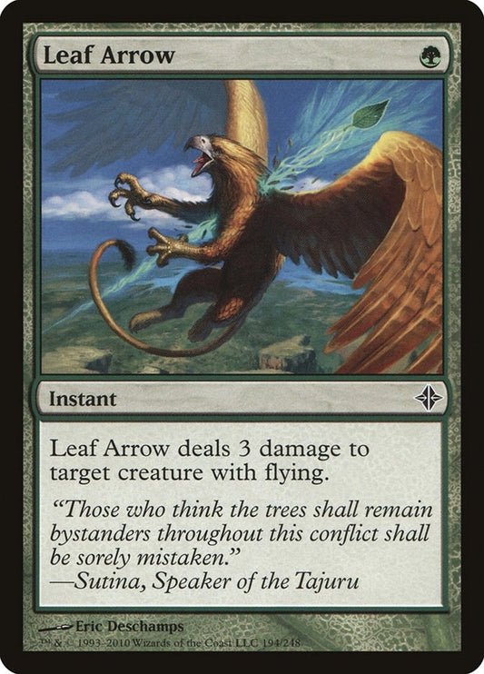 Image for Leaf Arrow (194) - Magic: The Gathering