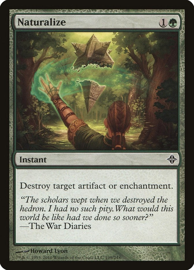 Image for Naturalize (199) - Magic: The Gathering