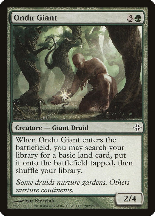 Image for Ondu Giant (202) - Magic: The Gathering
