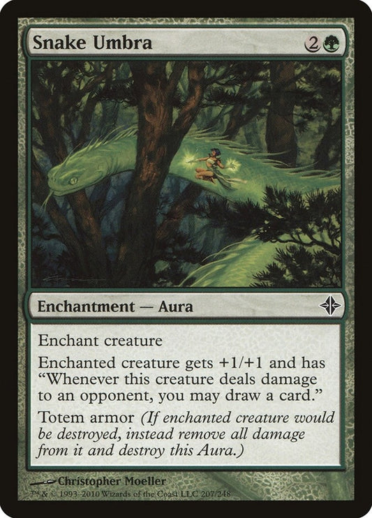Image for Snake Umbra (207) - Magic: The Gathering