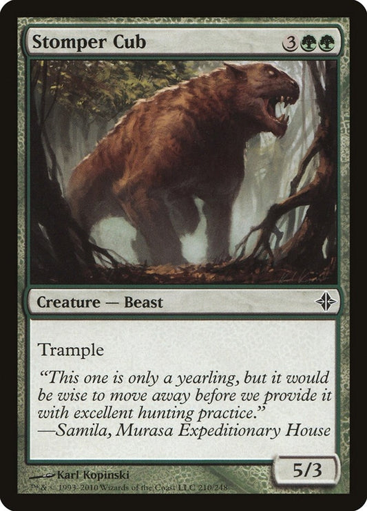 Image for Stomper Cub (210) - Magic: The Gathering