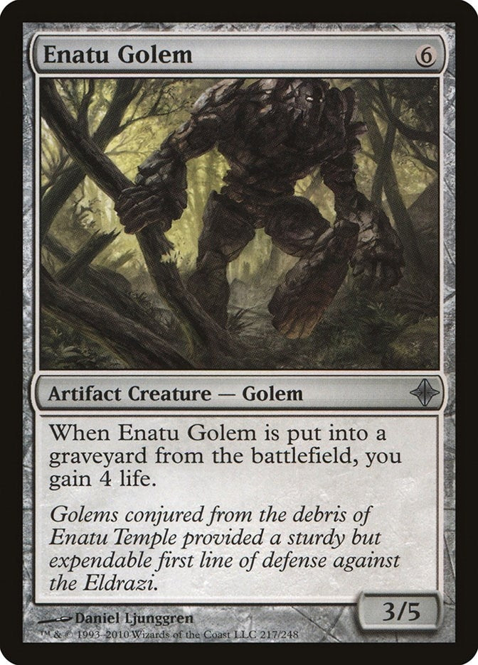 Image for Enatu Golem (217) - Magic: The Gathering