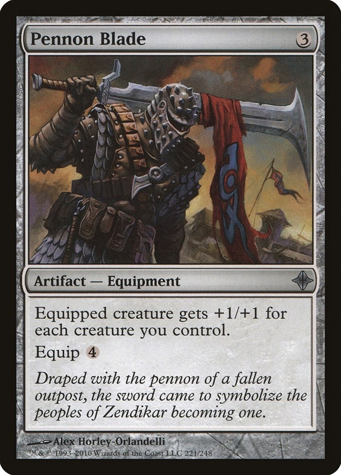 Image for Pennon Blade (221) - Magic: The Gathering