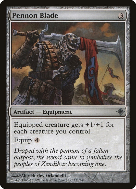 Image for Pennon Blade (221) - Magic: The Gathering