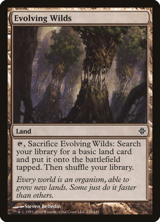Image for Evolving Wilds (228) - Magic: The Gathering