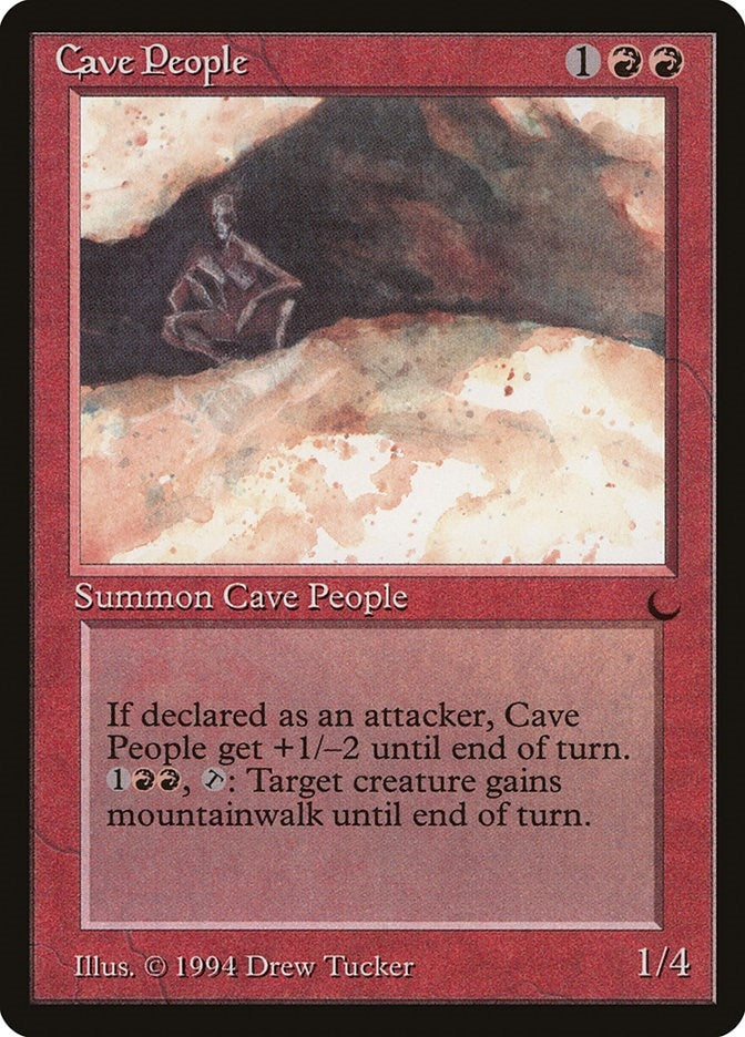 Image for Cave People - Magic: The Gathering