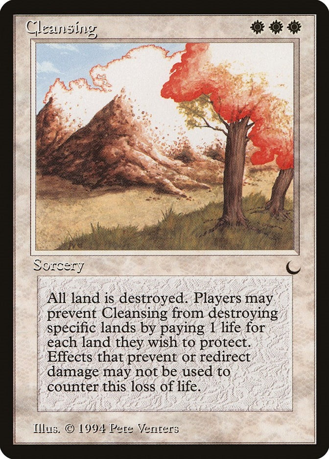 Image for Cleansing - Magic: The Gathering