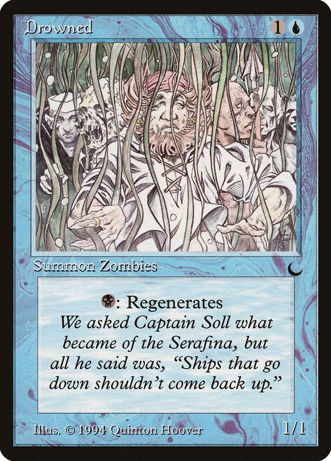 Image for Drowned - Magic: The Gathering