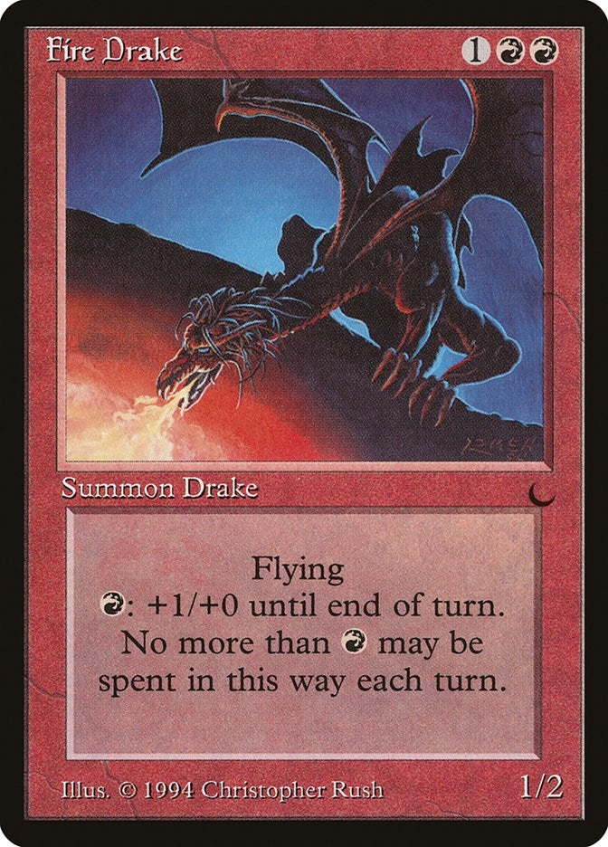 Image for Fire Drake - Magic: The Gathering
